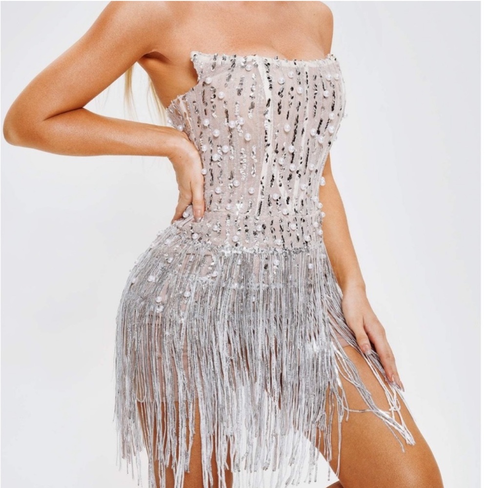 Sequin mini dress